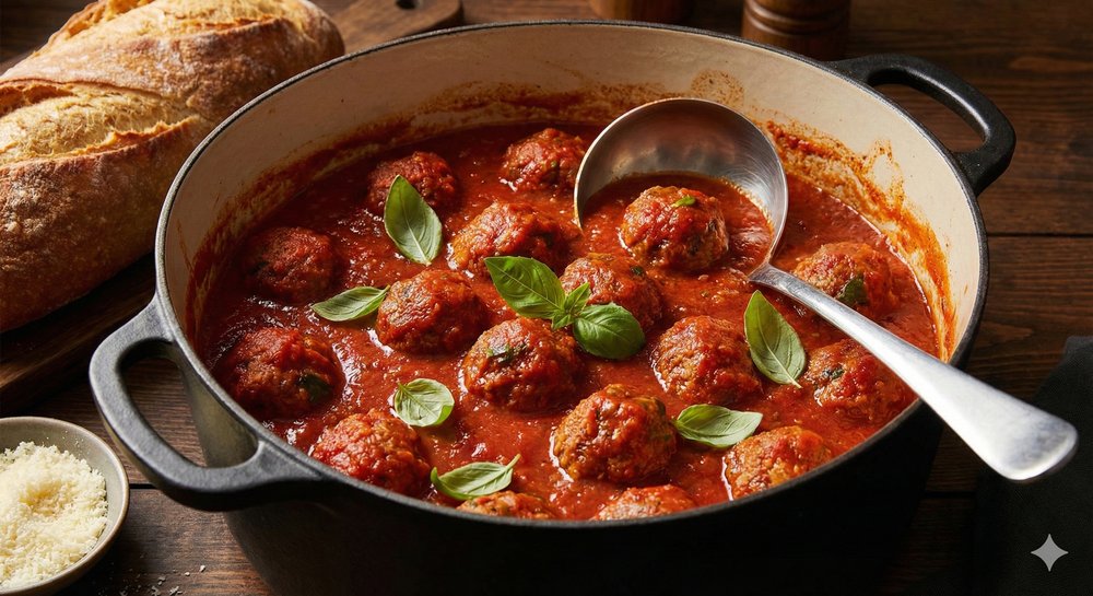 Tomato Meatballs