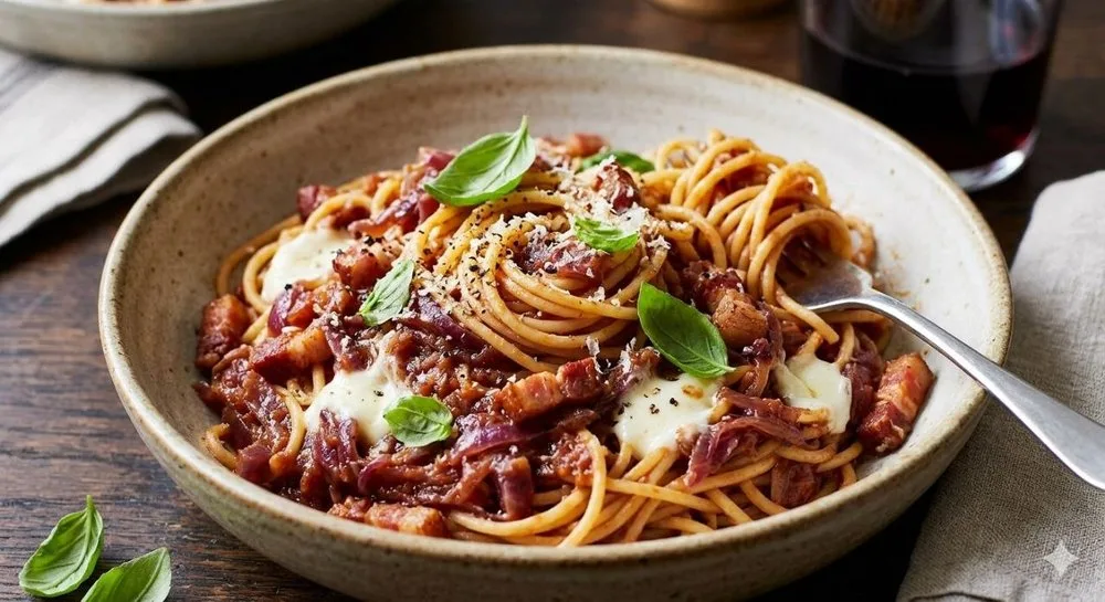 Red Onion Pasta